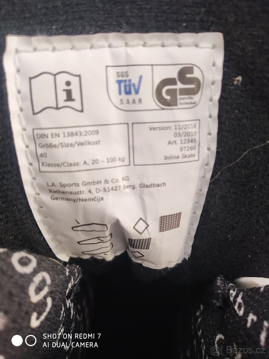 Kolečkové brusle - 5