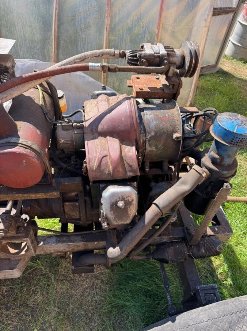 Domácí traktor vlastní výroby - 5