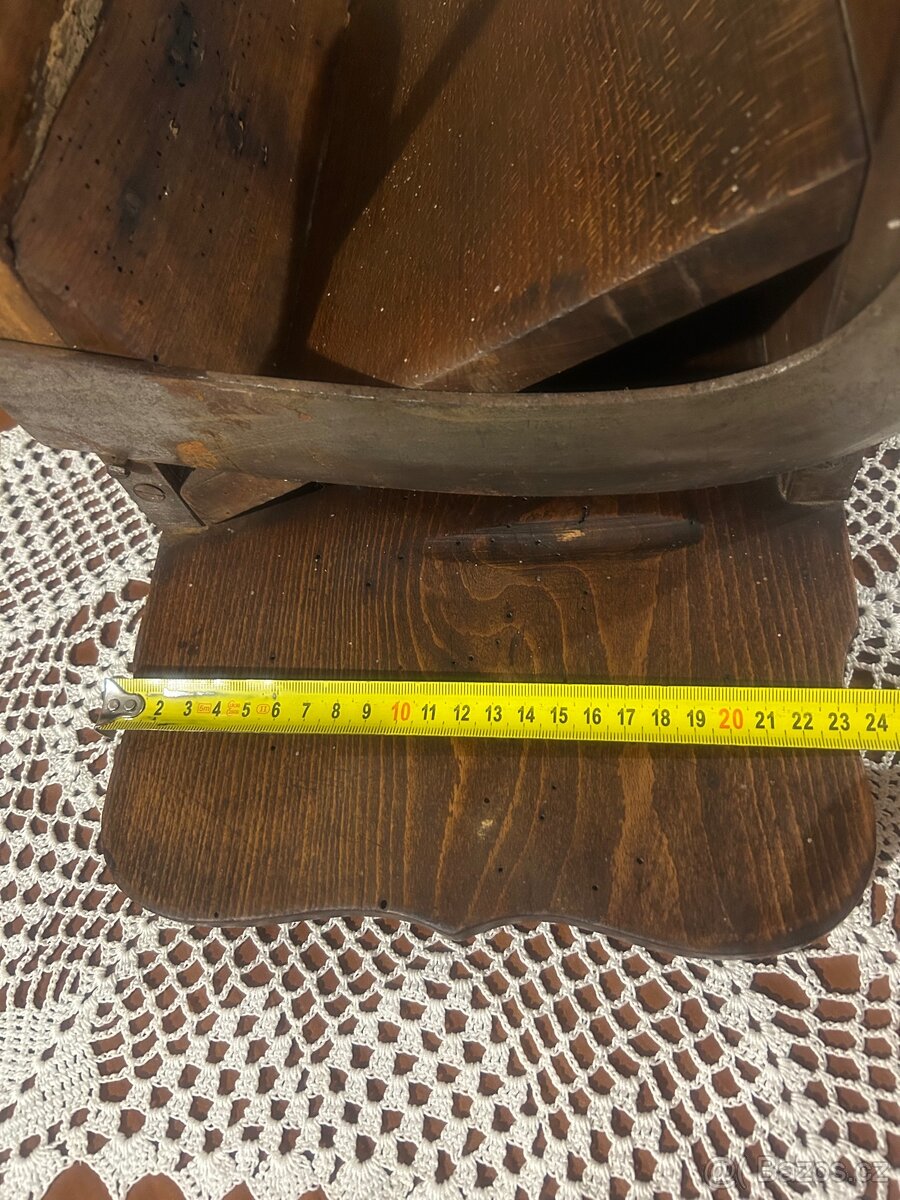 Starožitný ruční kráječ chleba - 5