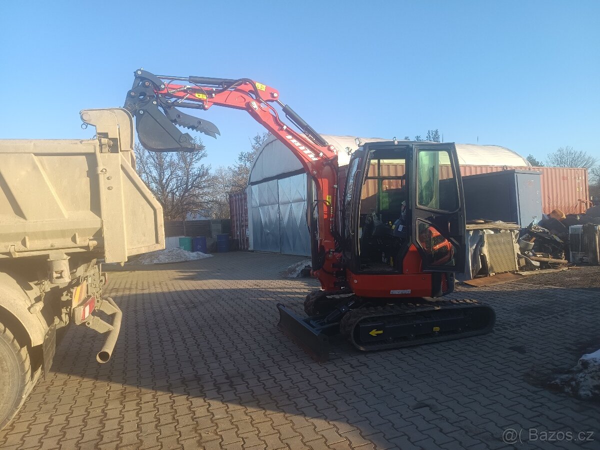 Pásový bagr 3,5 tuny. - 5