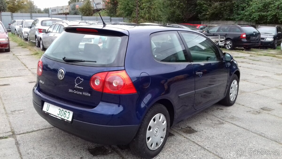 VW Golf 5 1 K 1,4 16 V MPI 2006 1. majitel - 5