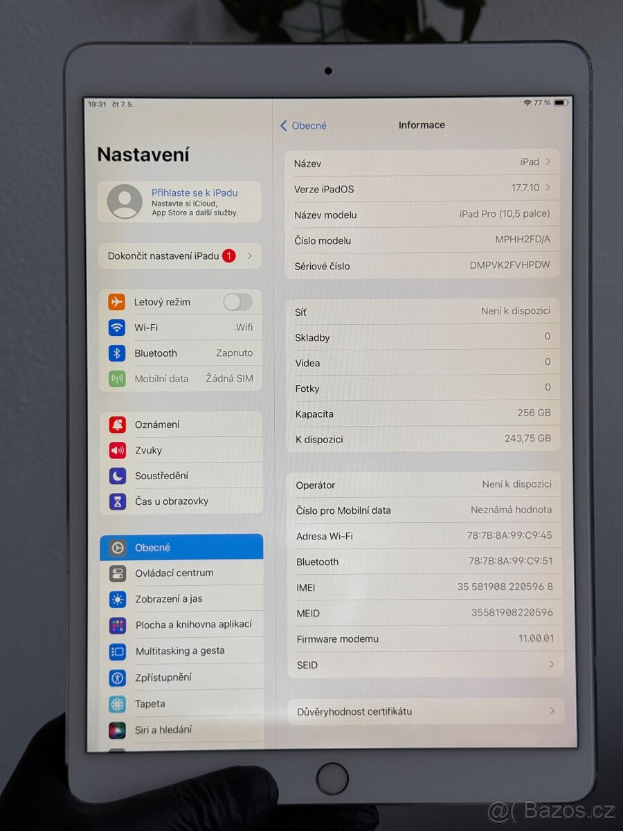 iPad Pro 10,5" (2017) 256GB LTE - 5