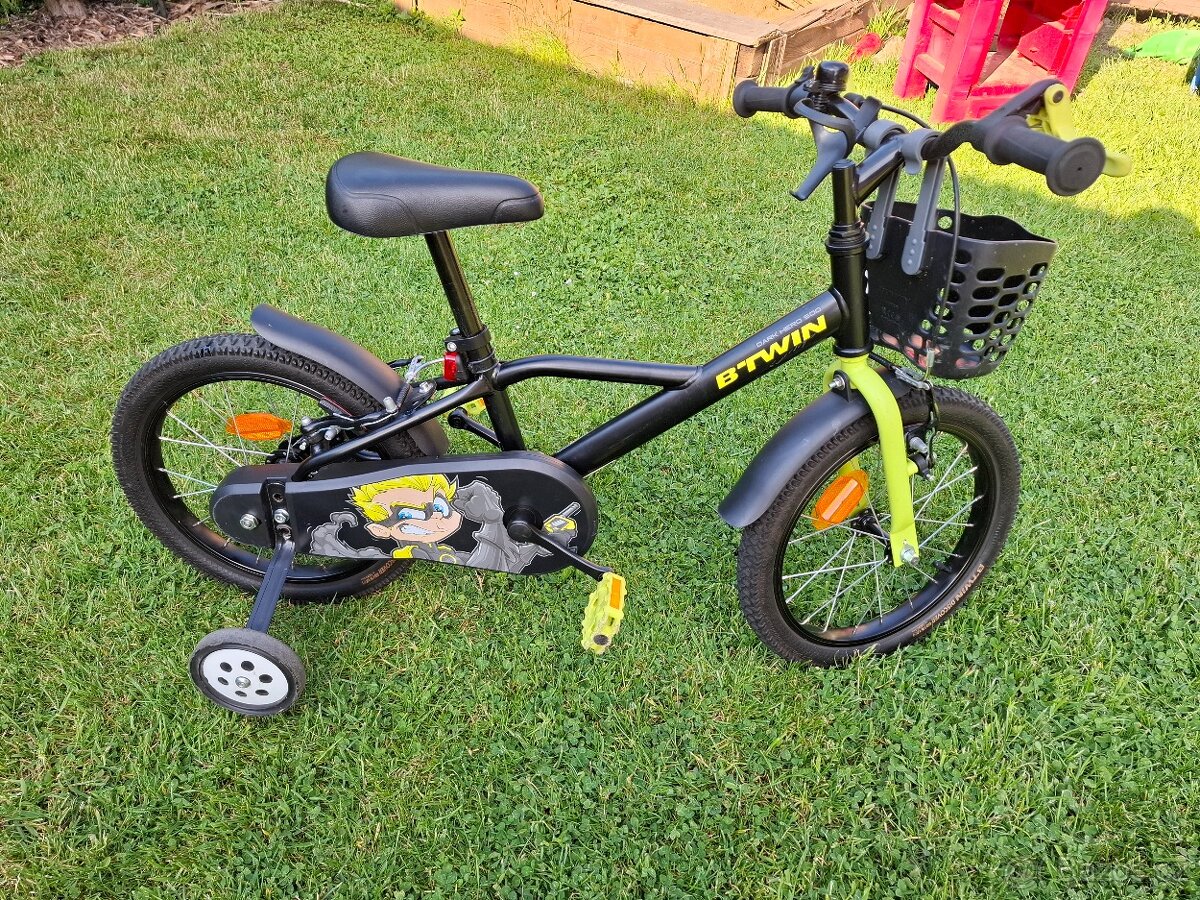 BTWIN  Dětské 16" kolo 500 4–6 let Dark Hero - 5