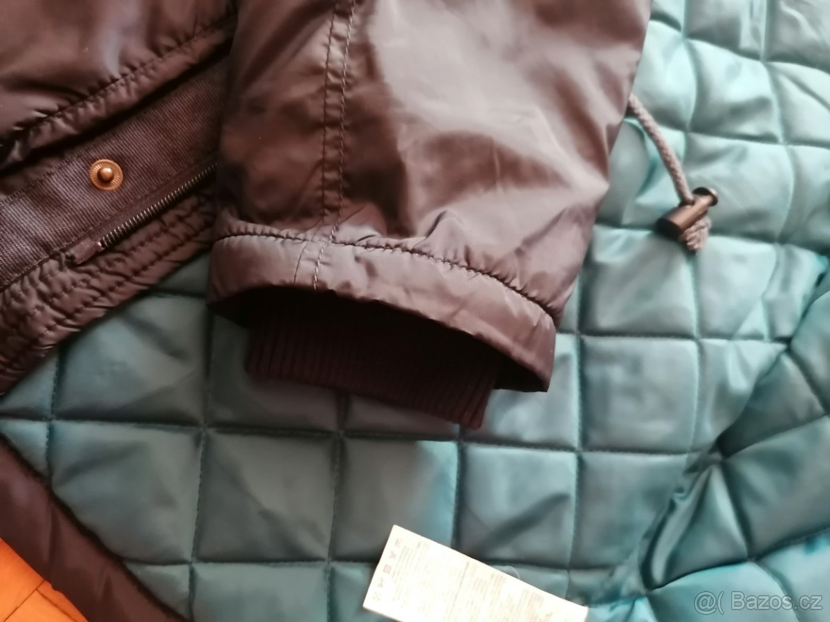 Pánska tmavomodrá vetrovka veľ. S - 5