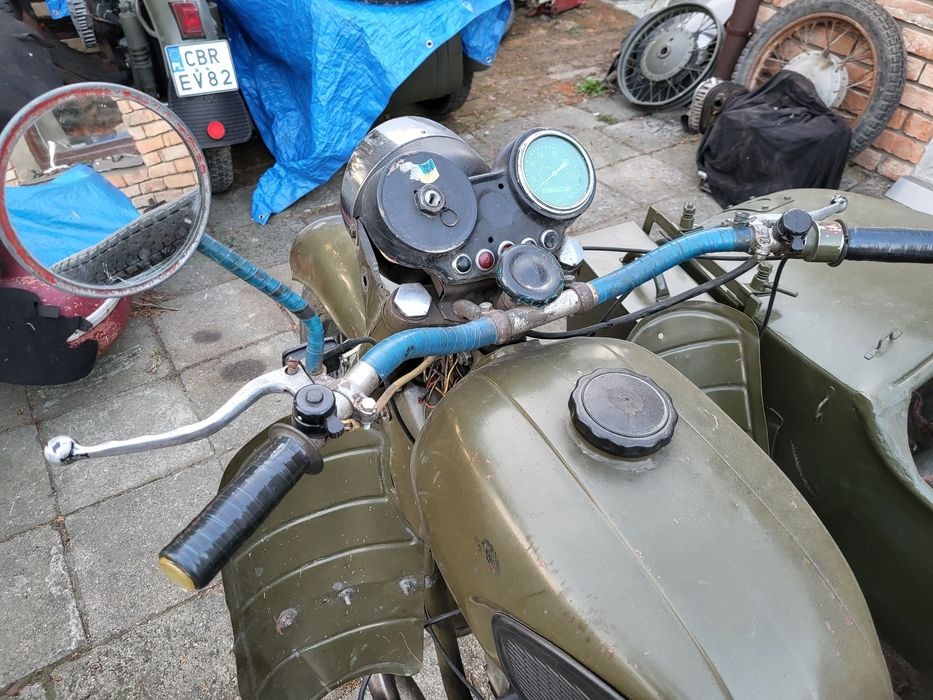 Dněpr,Ural MW 650 s pohonem sidecaru - 5