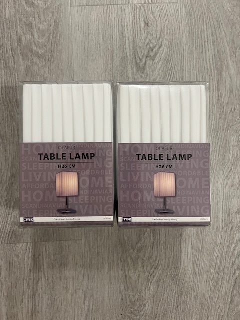 2x stolní lampa (nová, nerozbalená) - 5