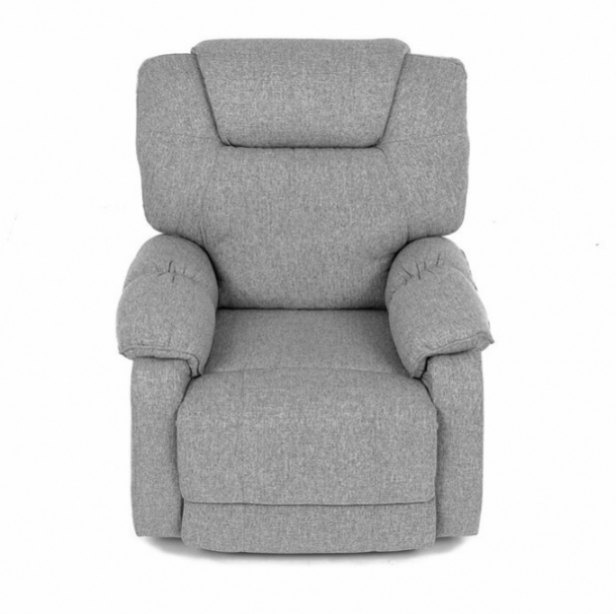 Relaxační křeslo TV-4088 šedá potahová látka - 5