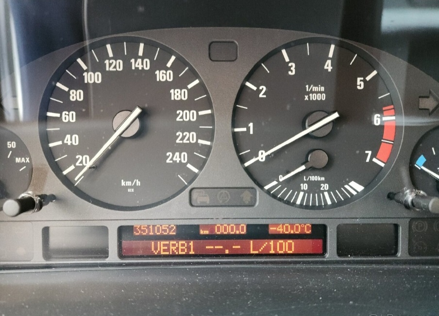 BMW E39 E38 E53 budíky TOP - 5