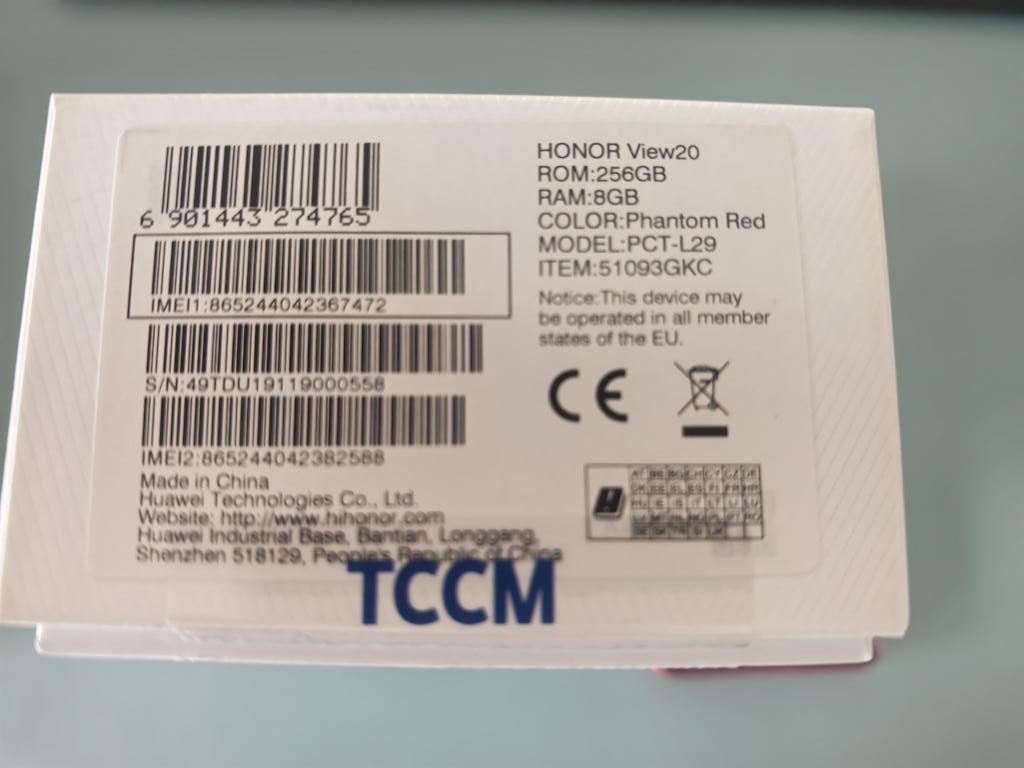 Honor View 20 8GB / 256GB Dual-SIM Phantom Red - 5