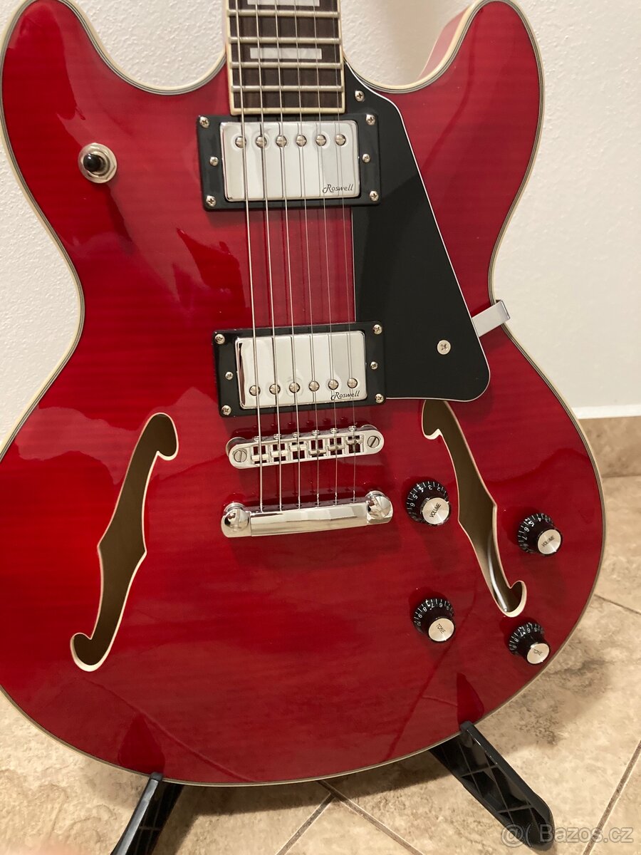 Semiakustická kytara Harley Benton - 5