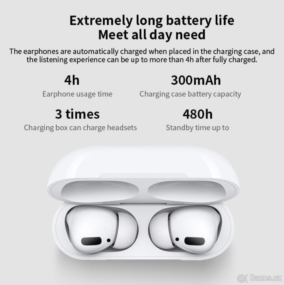 TWS Sluchátka Chytrá dotyková sluchátka - 5