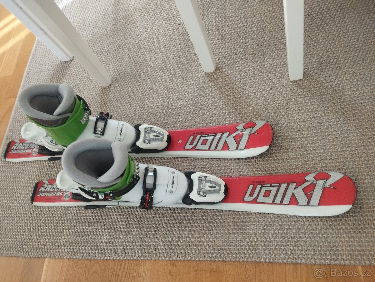 Lyžařský set LYŽE+BOTY 80cm - 5