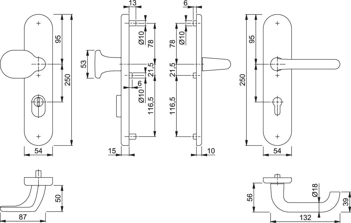 Bezpečnostní kování HOPPE - 5