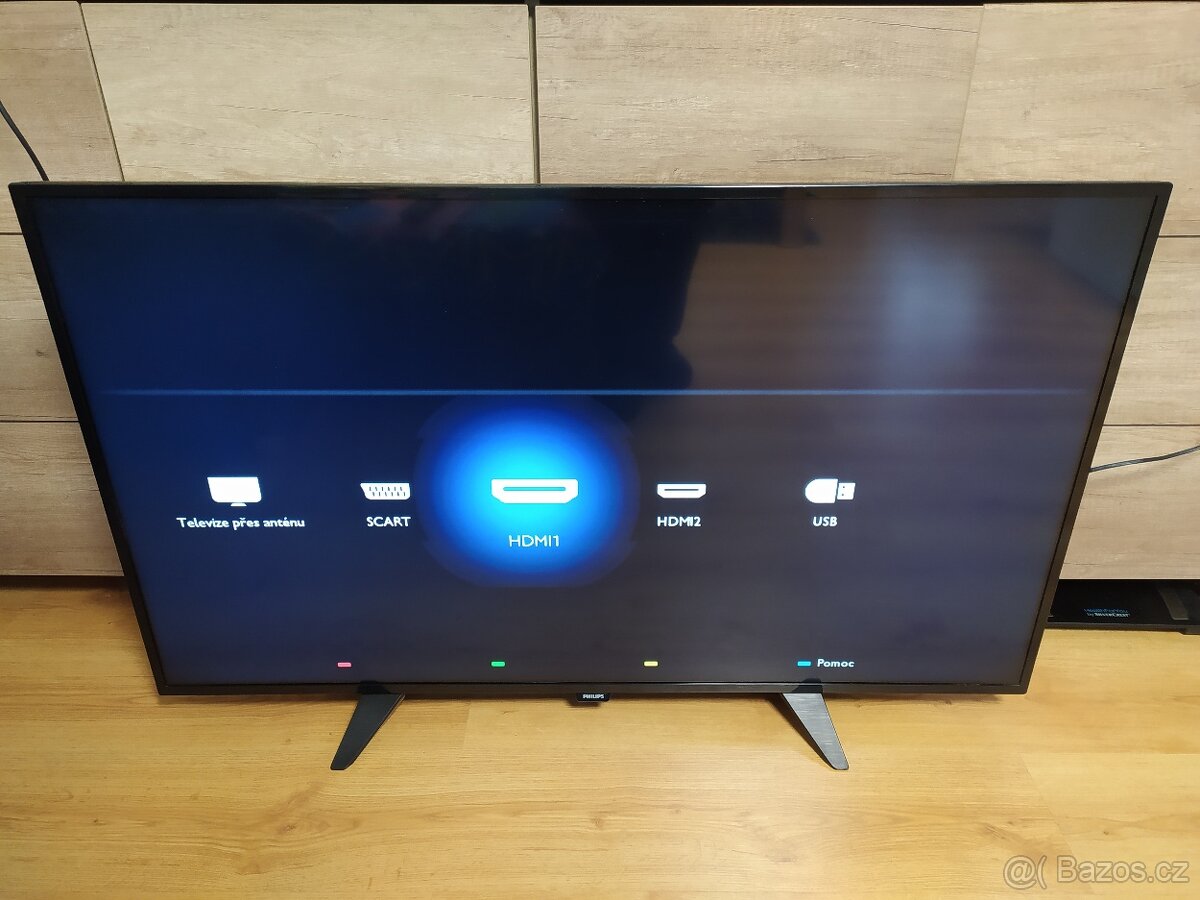 TELEVIZE PHILIPS + ORIGINÁL OVLADAČ - úhlopříčka 121cm - 5