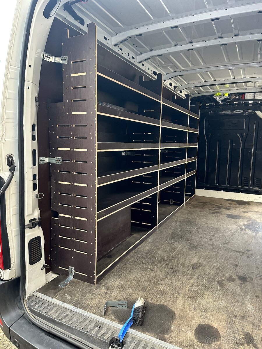 Regály, vestavba do Dodávky transit , crafter,sprinter atd - 5