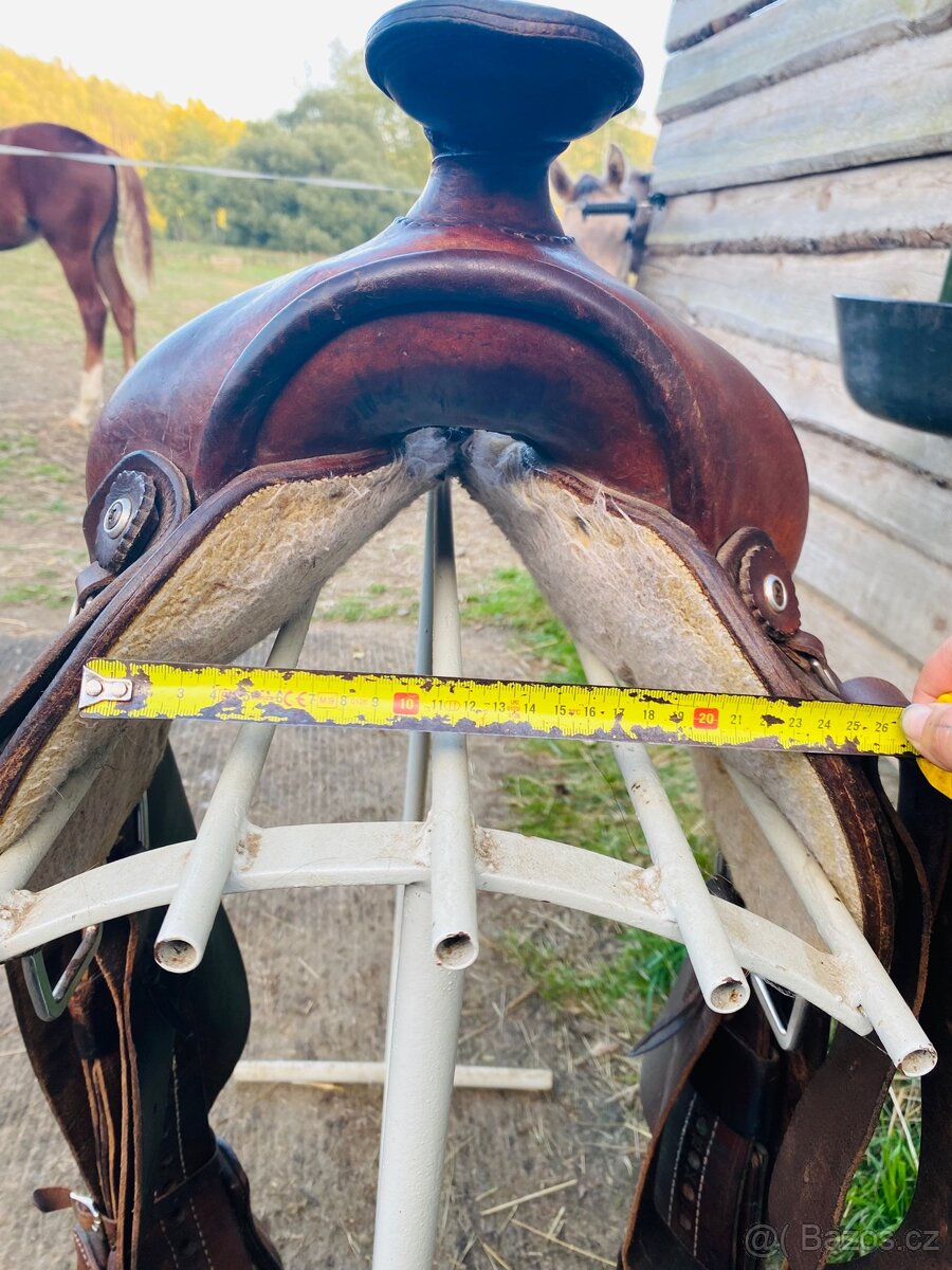 Westernové sedlo Textan - 5