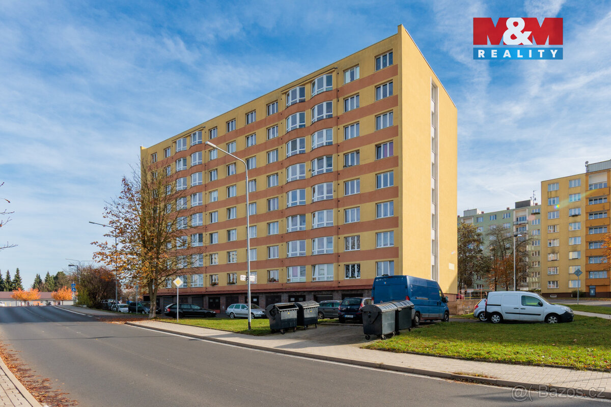 Pronájem bytu 2+1, 59 m², Sokolov, ul. Závodu míru - 5