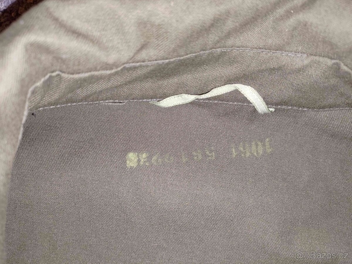 Zelená vojenská bunda, nezateplená - 5