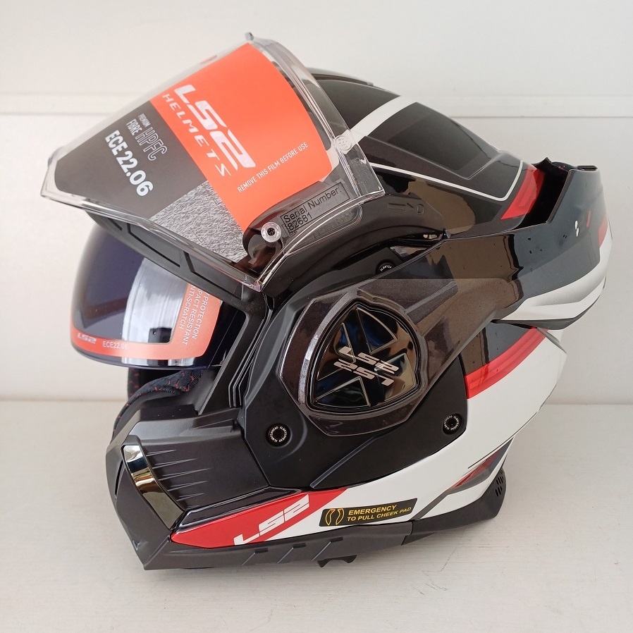 Silniční překlápěcí přilba LS2 Advant X Spectrum - 5