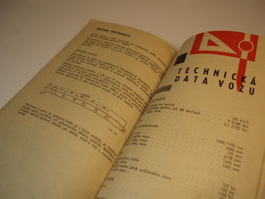 ŠKODA 1000 MB - návod k obsluze + dodací list vozu - 5