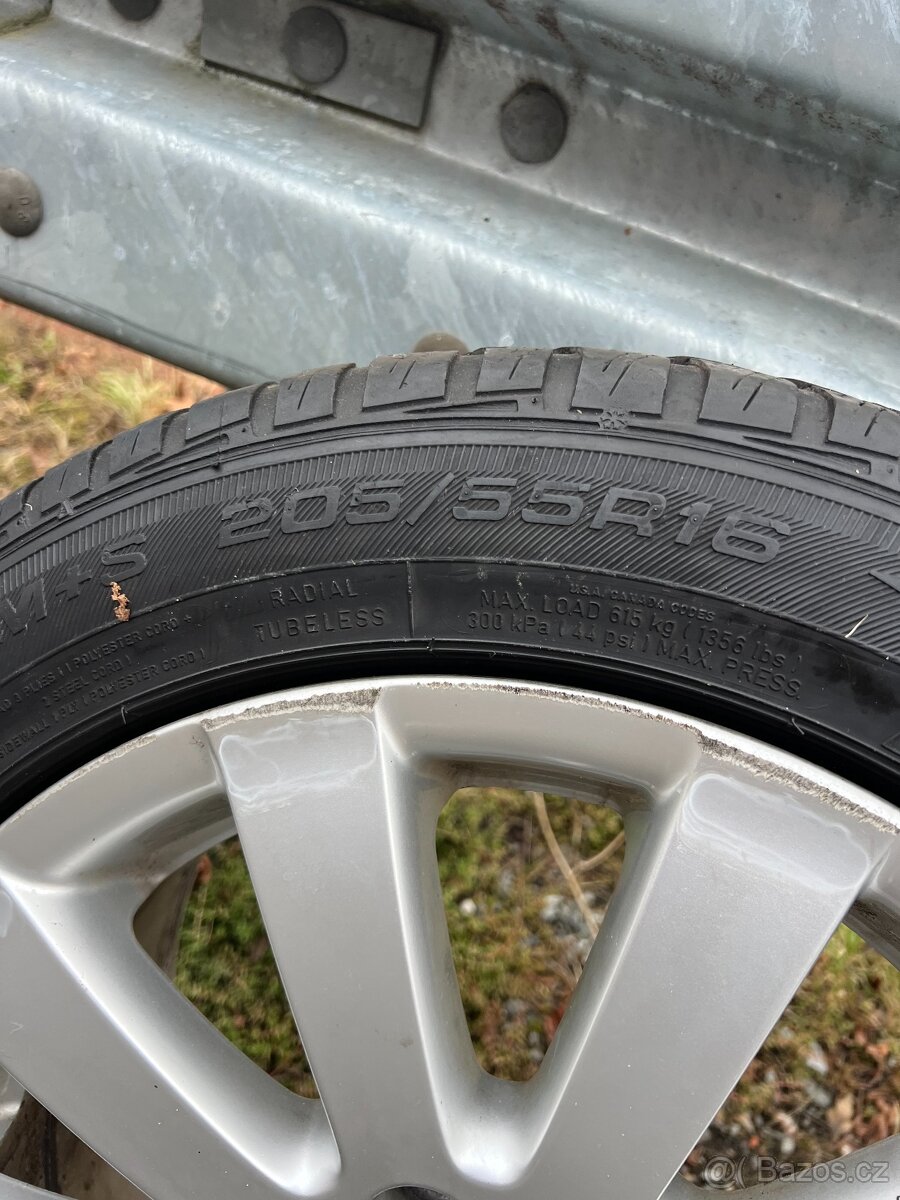 Alu kola VW 16" – originál 7Jx16 ET45, 5×112 - 5