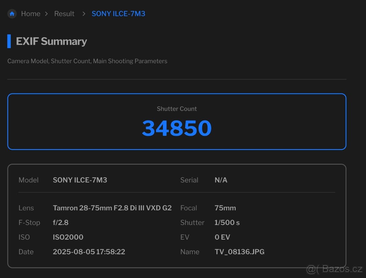 Sony A7 III včetně příslušenství (skvělý stav) - 5