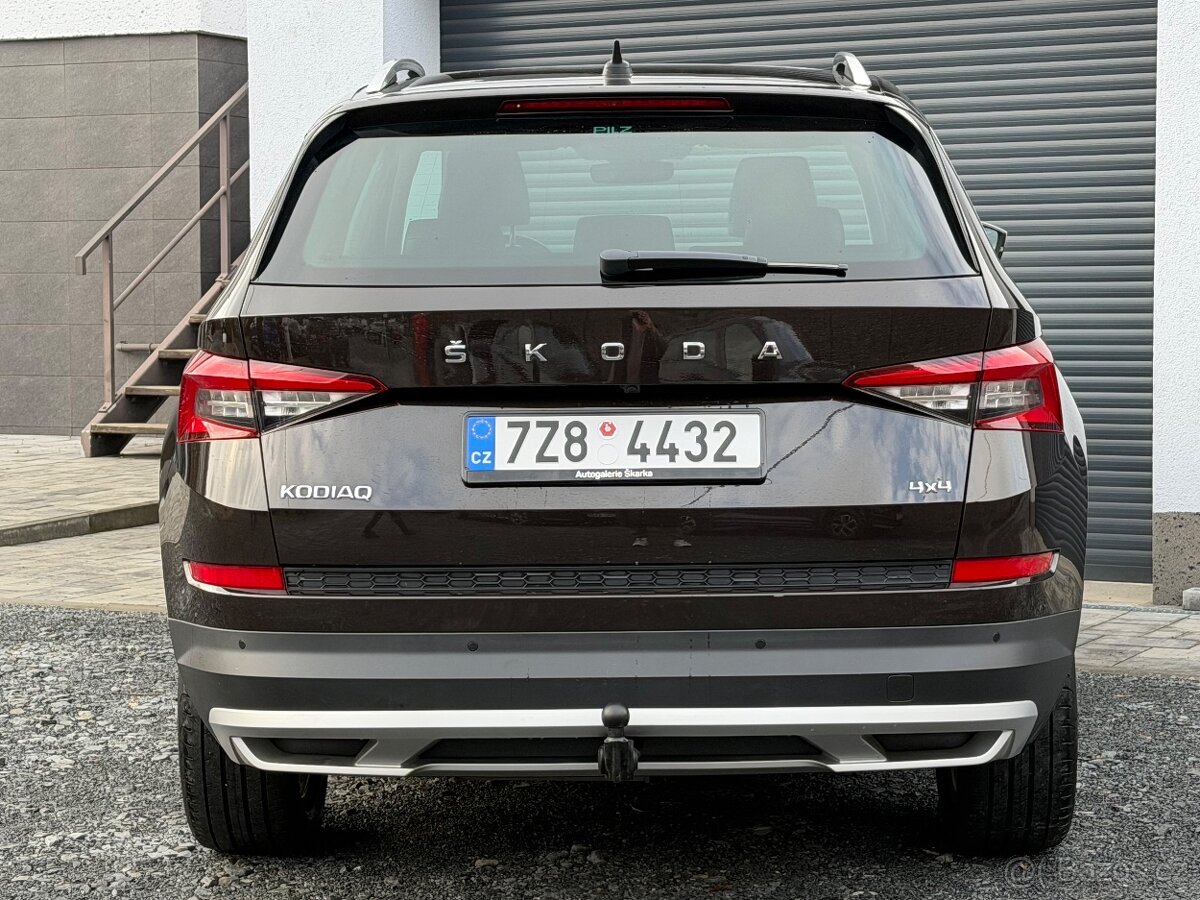 ŠKODA KODIAQ SCOUT 4x4 2.0TDI 140KW WEBASTO TAŽNÉ - 5