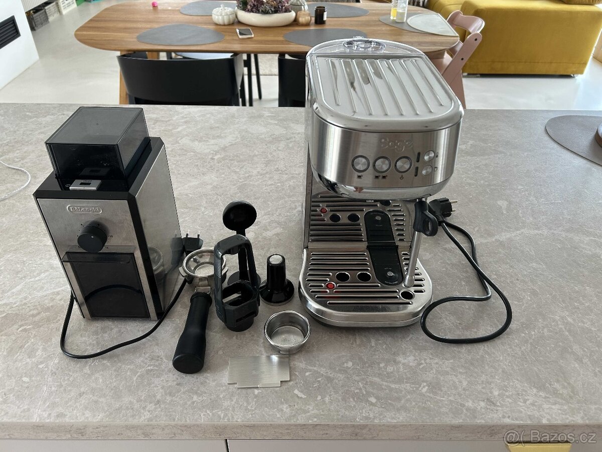 Sage Bambino plus + De'Longhi KG89 - 5