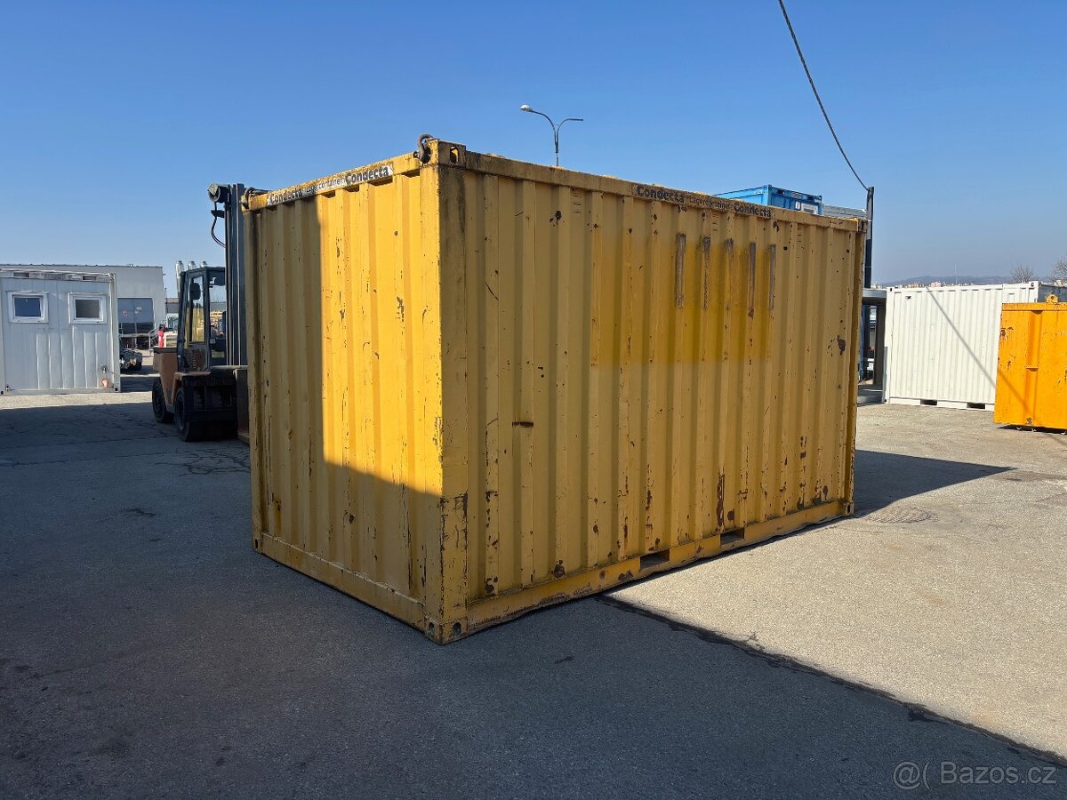 Skladový kontejner Condecta / 4.57m délky / regály - 5