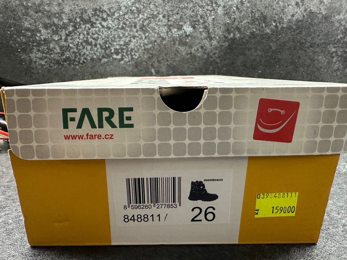 Dětské kvalitní zimní boty fare 26 - 5