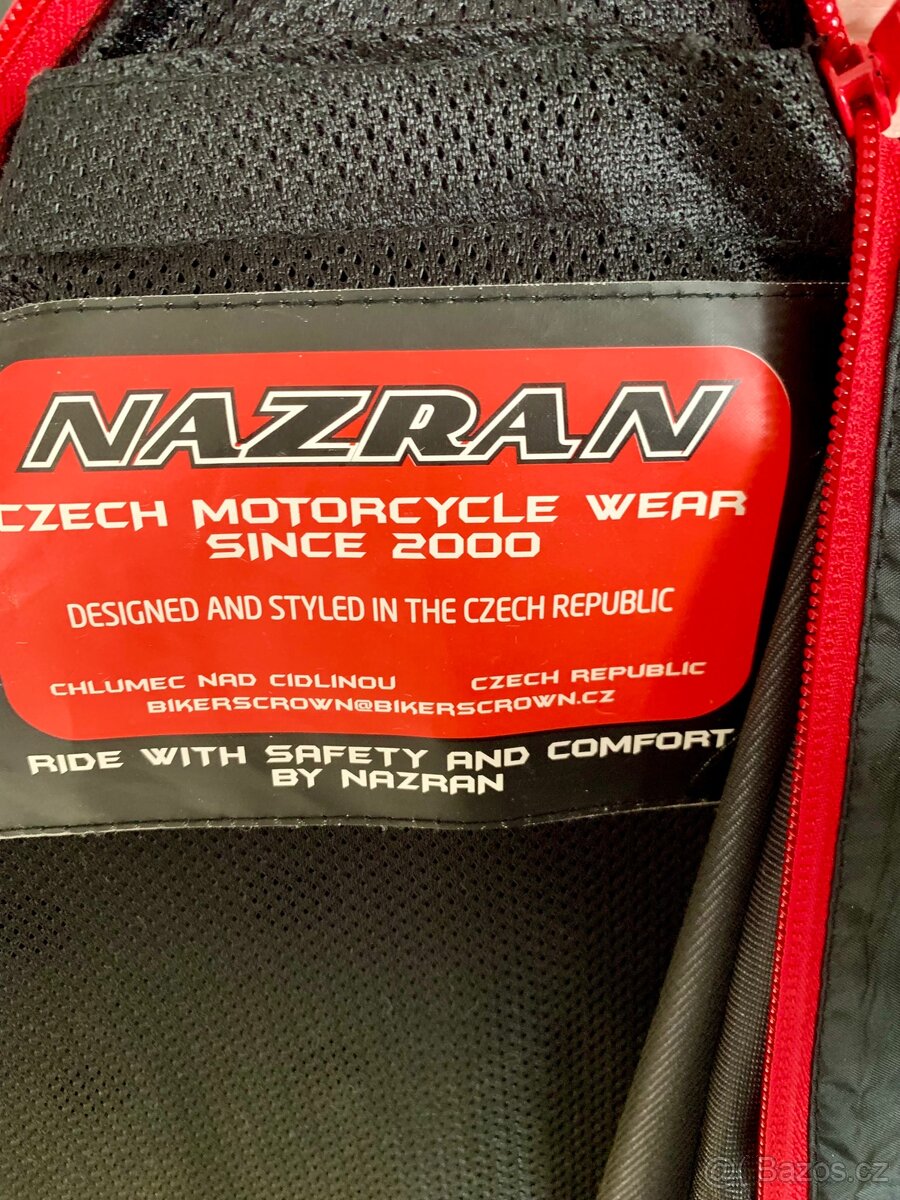 Bunda Nazran Moritz XL na motorku - 5