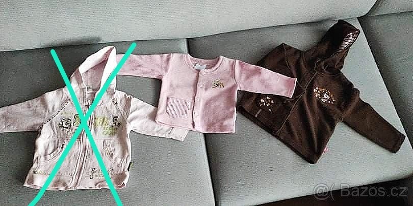 Balík hezkých věcí holka velikost 74, kus 30 Kč - 5
