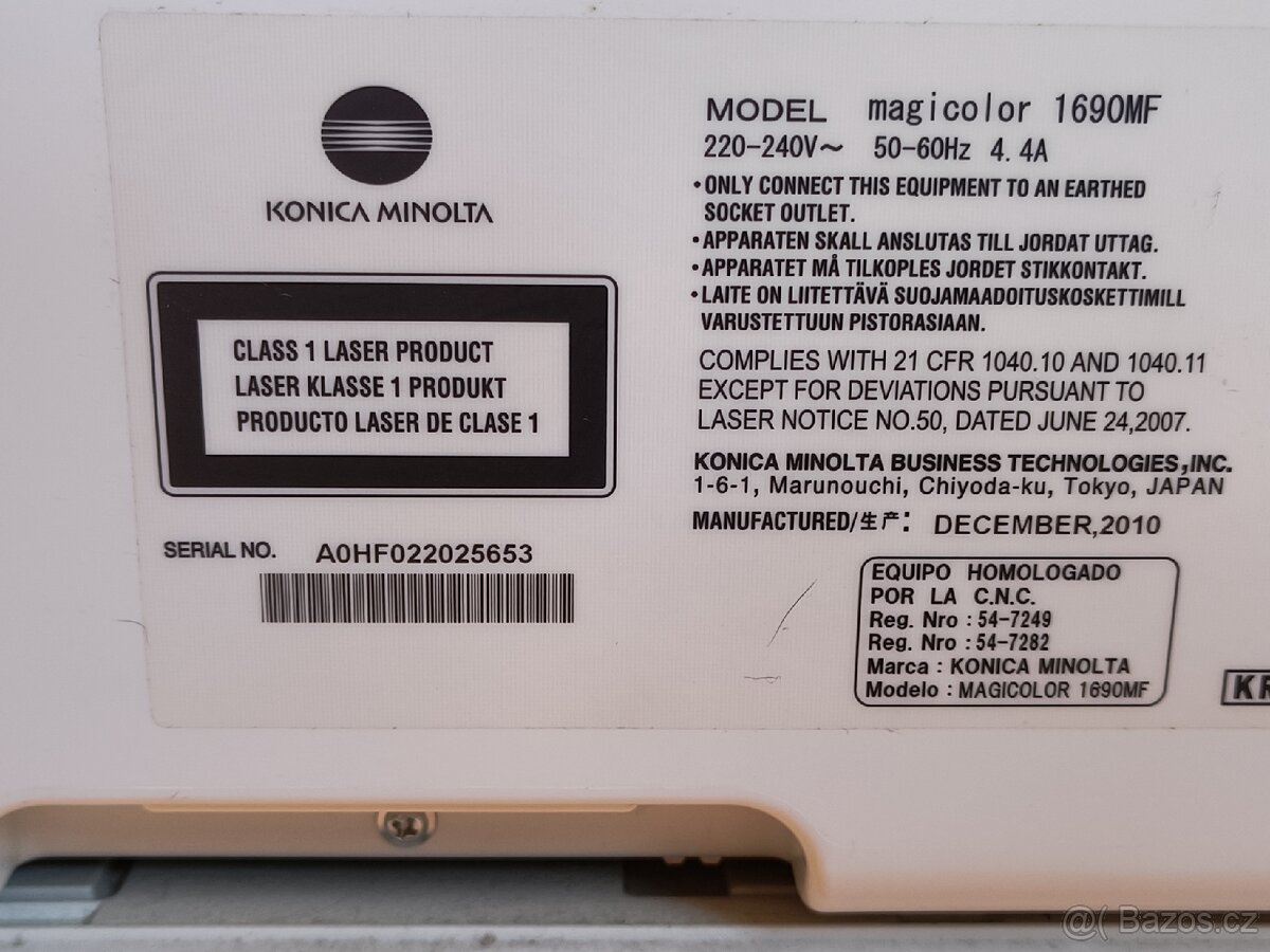 Multifunkční barevná laserová tiskárna - 5