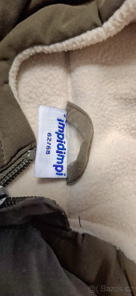 Zimní overal do kočárku vel. 62 - 68 - 5