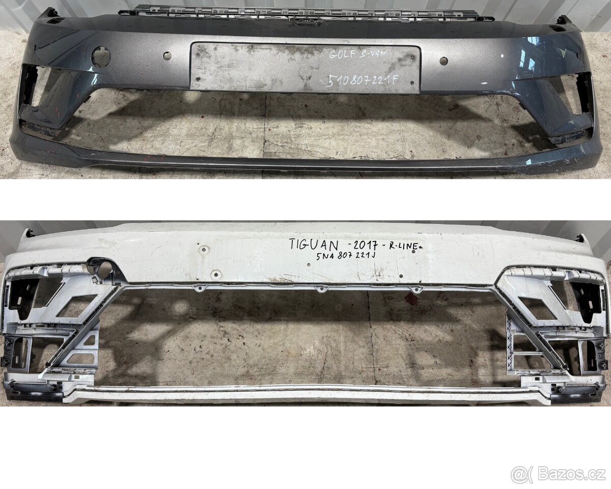 Výprodej - přední nárazník na VW, Seat, Audi - 5