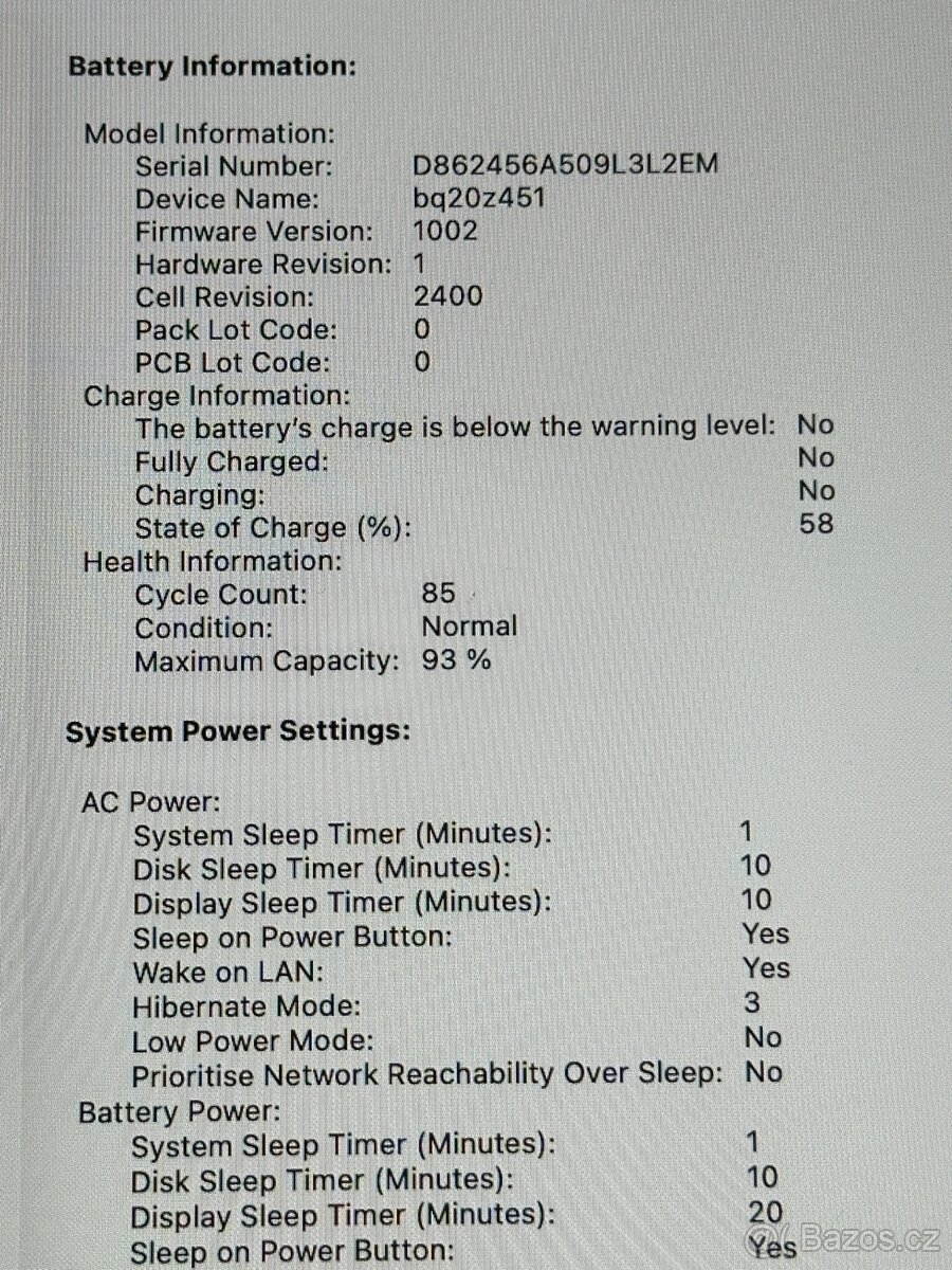 MacBook Pro 13" 2022 M2 / 8GB / 256GB - Vesmírně šedý - 5