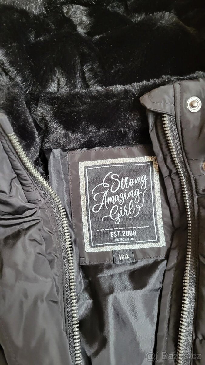 dívčí zimní bunda C&A - 5