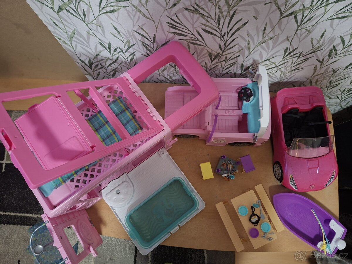 Barbie Karavan + Kabriolet - 5