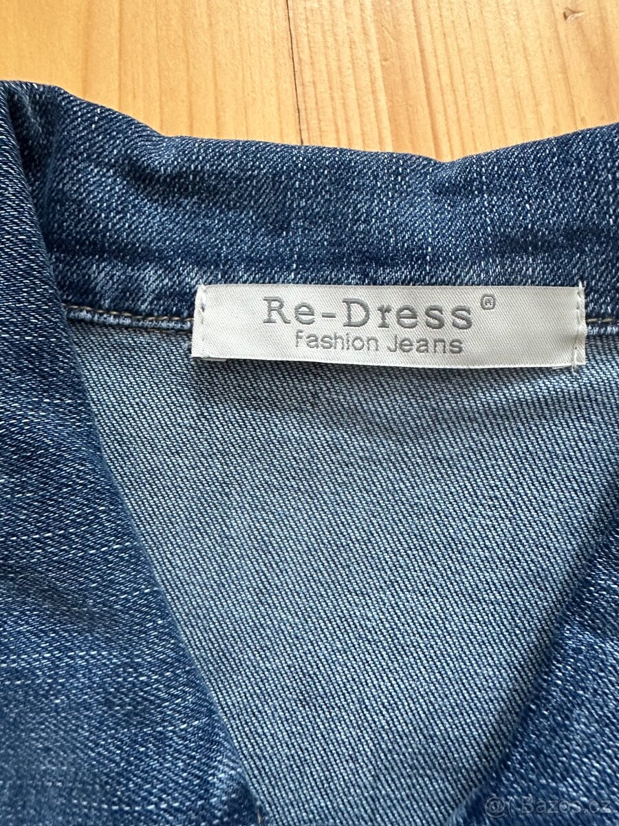 Džínová bunda Re-Dress – vel. M/L - 5