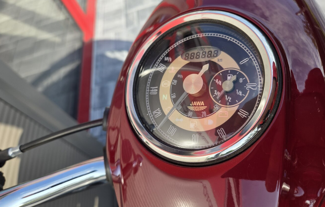 Nová Jawa 350 CL kývačka - 5
