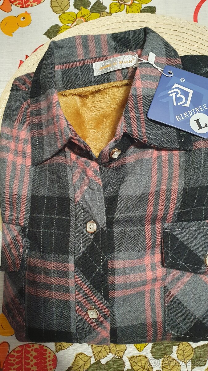 ⭐ Zateplená dámská košile - doprava až domů zdarma ⭐ - 5