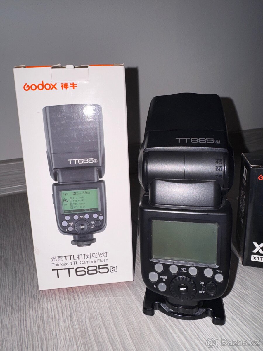 Godox blesk a odpalovac - 5