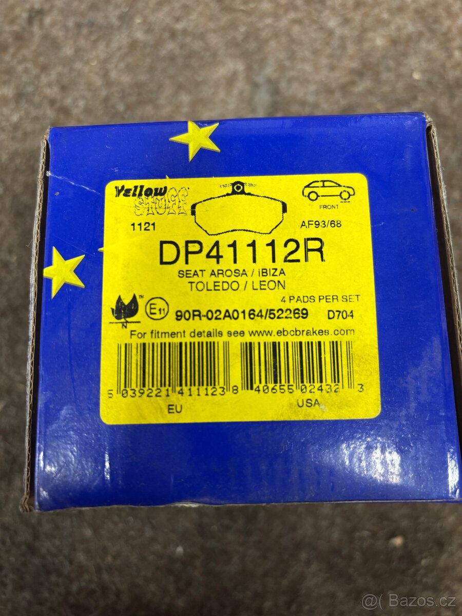 Přední destičky EBC - 5