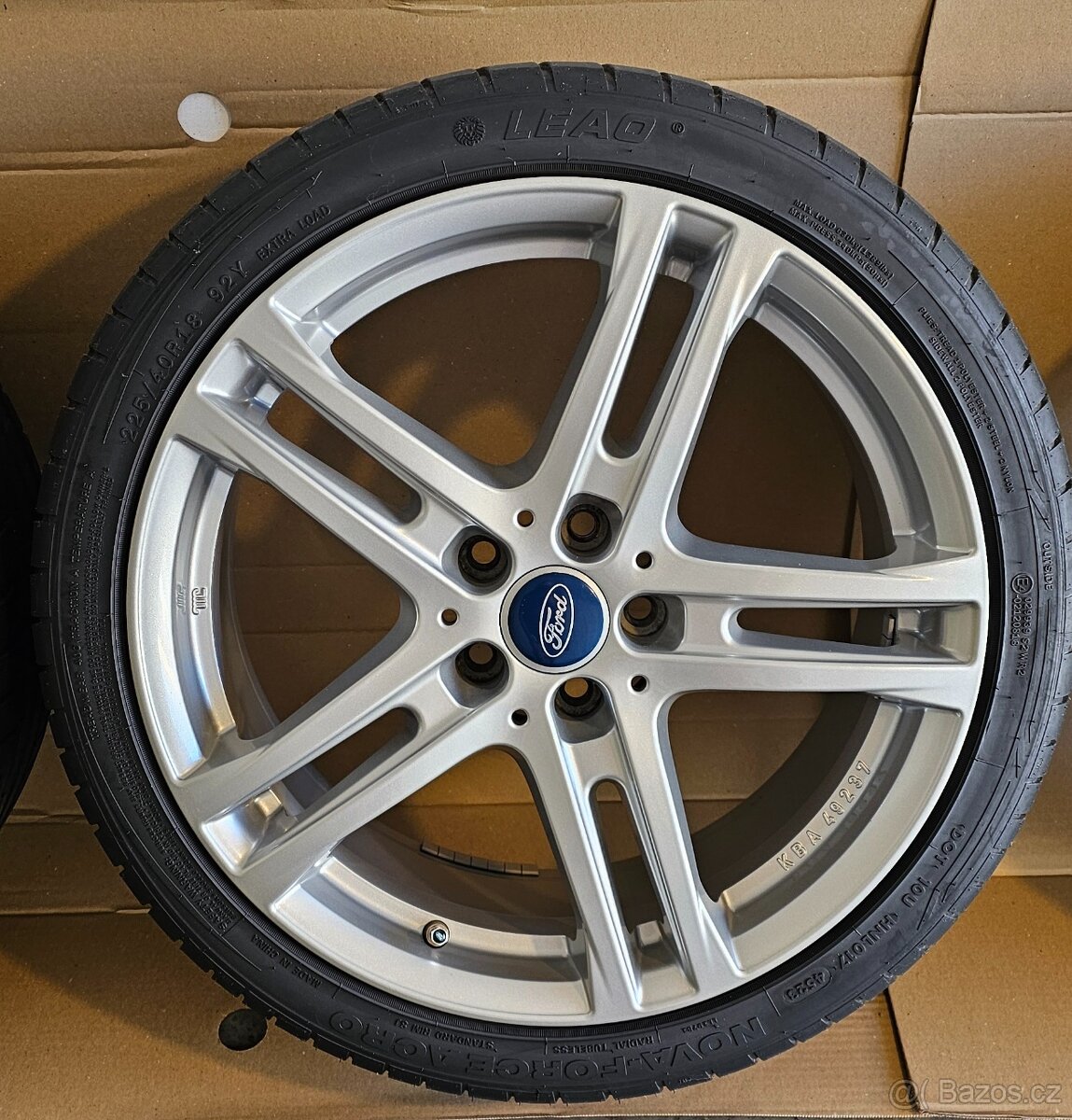 Alu disky 18", 5x108, ET 48, šířka 8J - 5