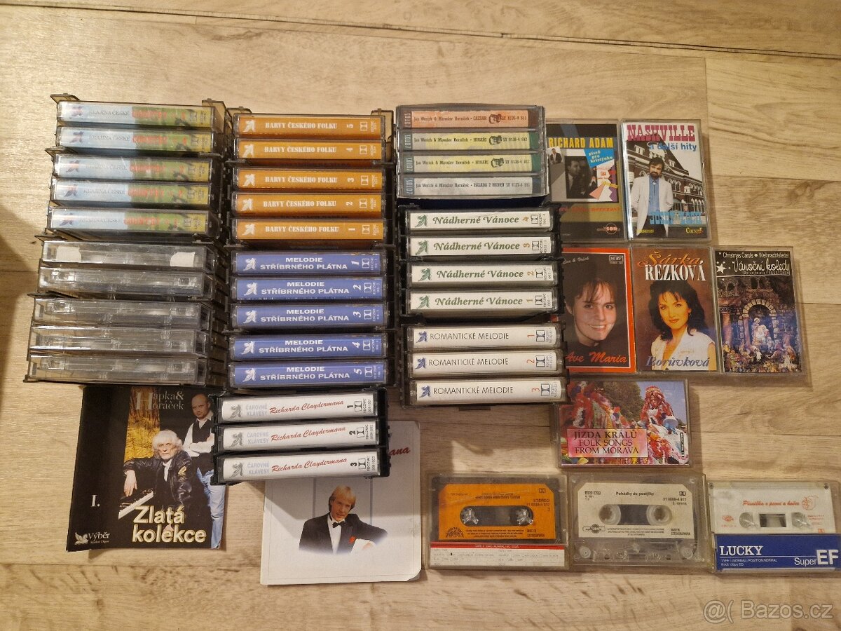 Mc kazety větší množství cca 150ks - 5