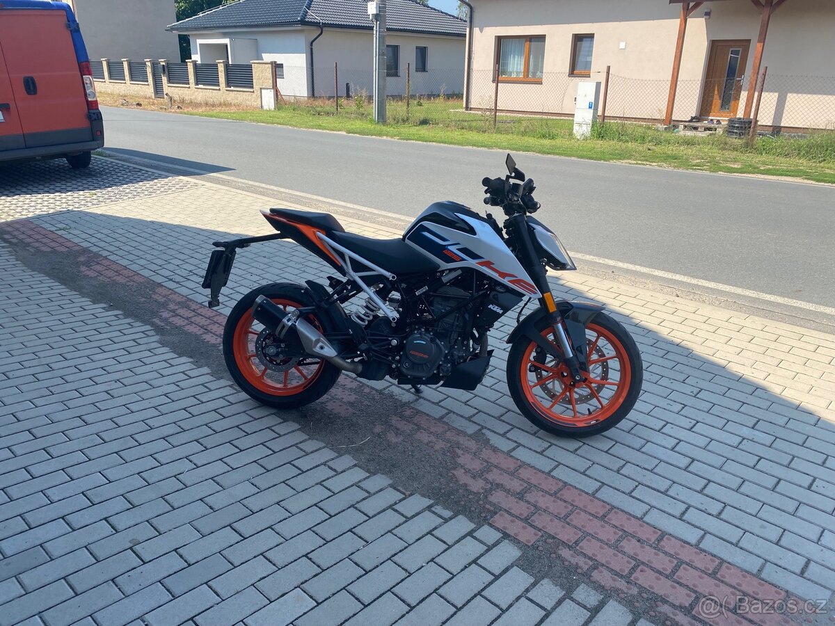 Originální výfuk na ktm Duke 125/390 - 5