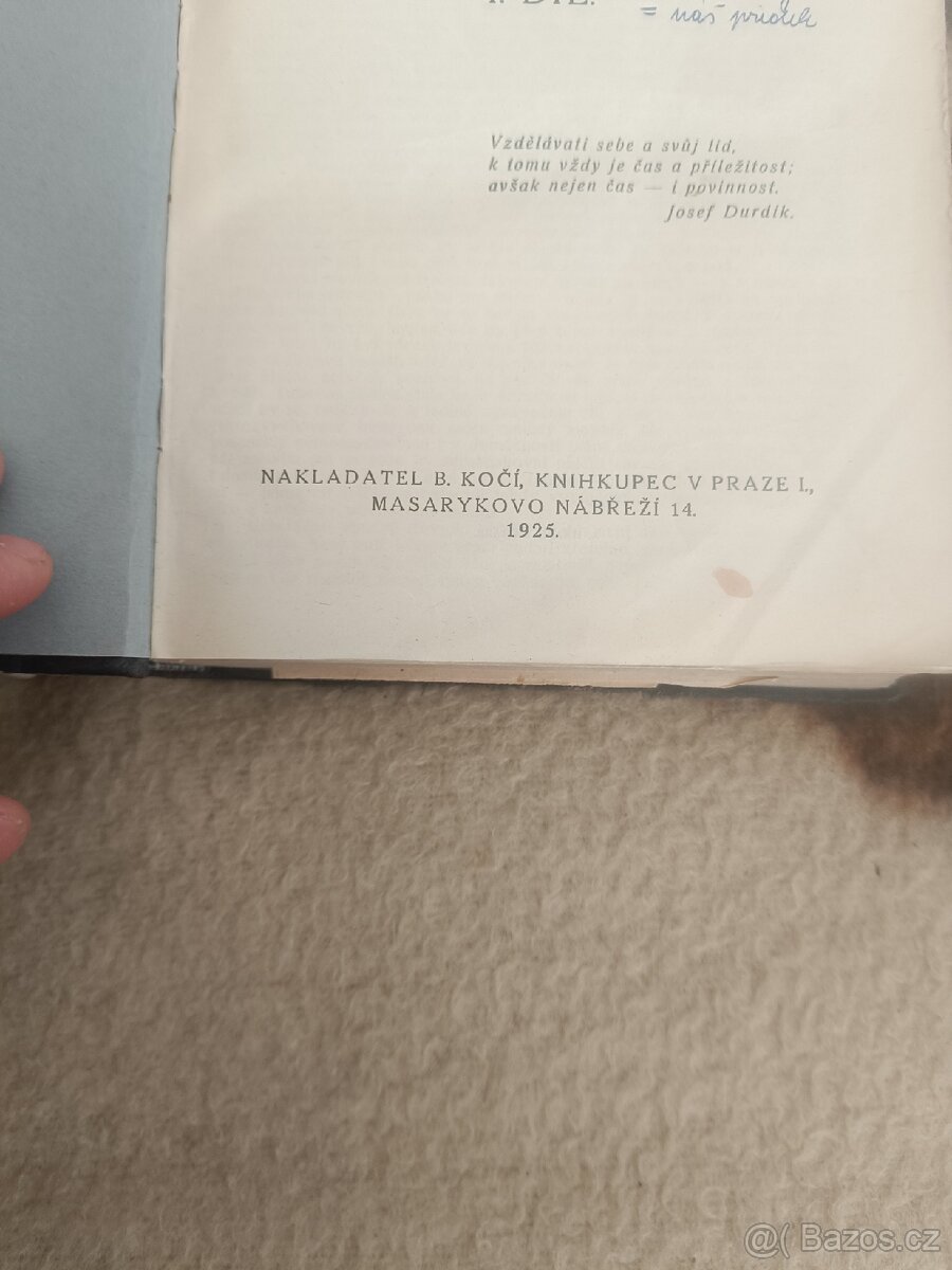 Malý slovník naučný I.II. 1924,1925 - 5