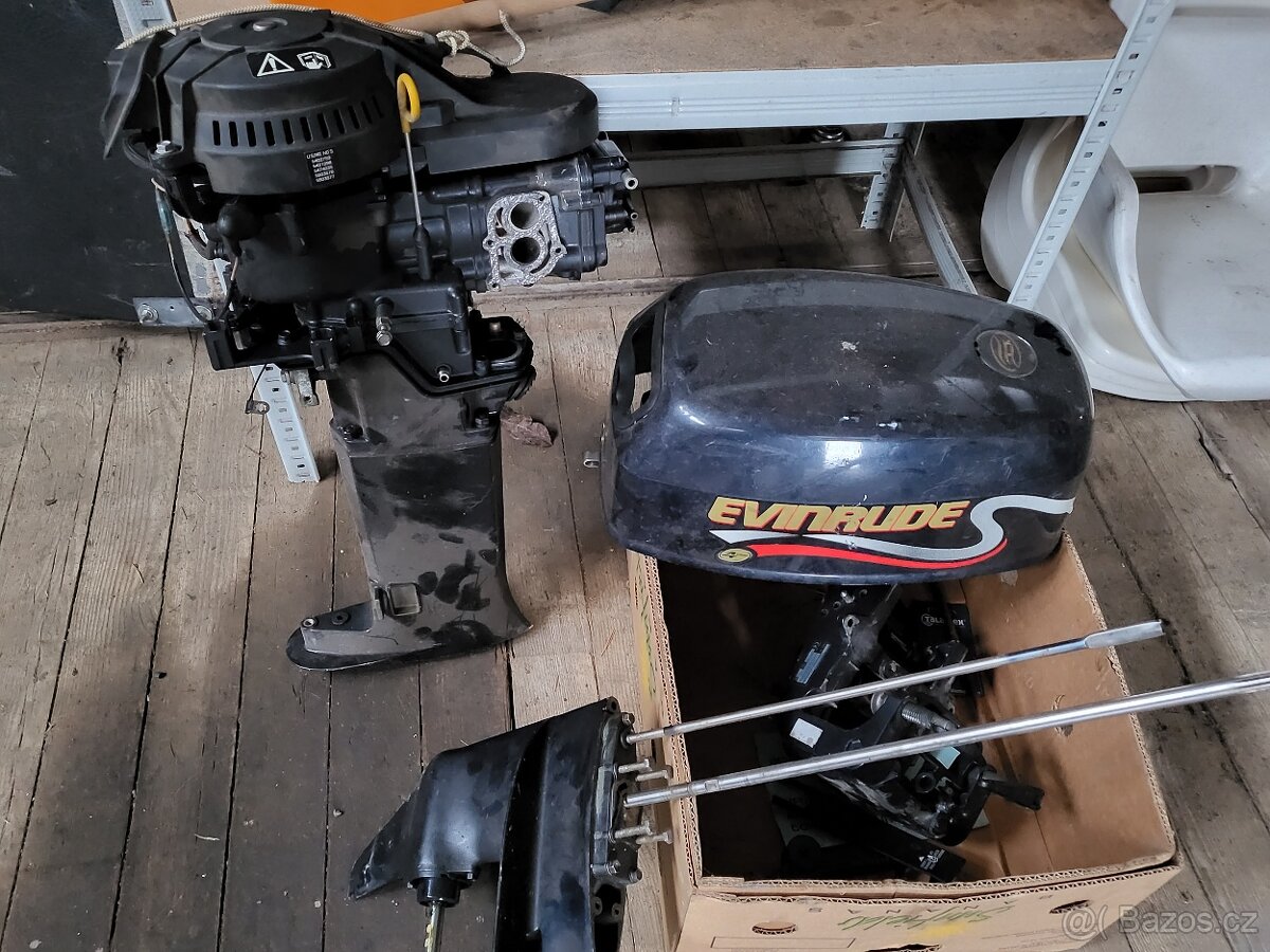 Lodni motory na opravu nebo dily i s doklady - 5