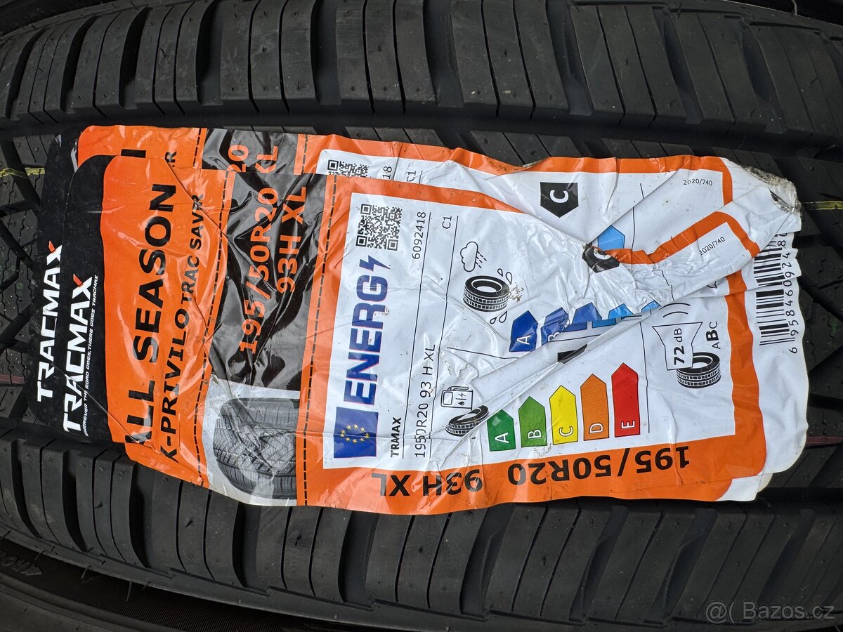 Pneumatiky TRACMAX ALL SEASON 195/50 R20 ( BMW i3S) - 5