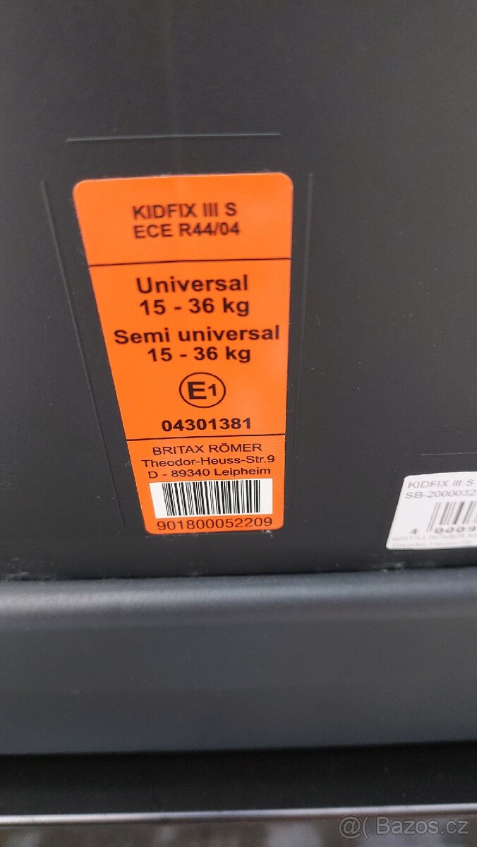 Autosedačka Britax rőmer Kidfix III s - 5